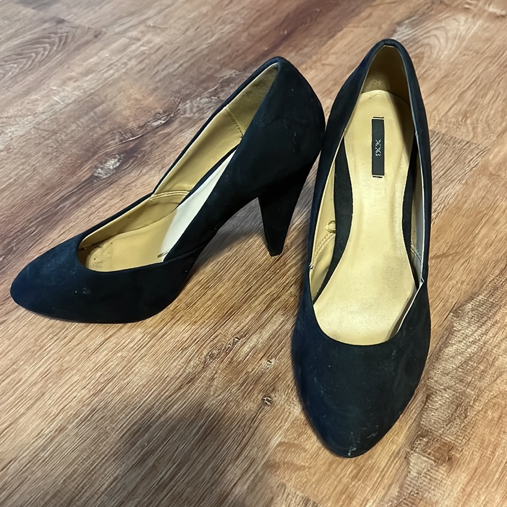 Suede Heels